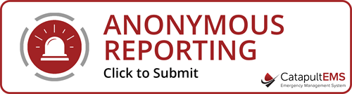 Anonymous Community Reporting button