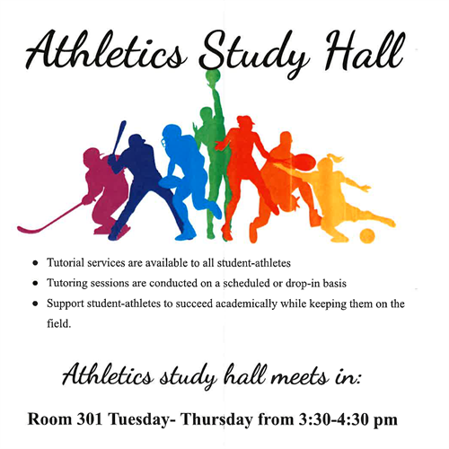 Athletics Study Hall